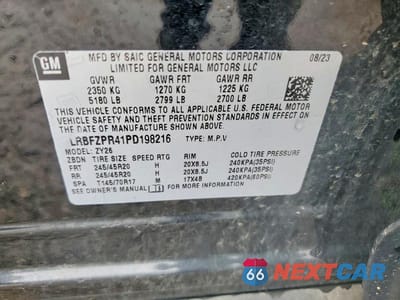 Zdjęcie 13 z 13 samochodu: 2023 BUICK ENVISION ESSENCE VIN:LRBFZPR41PD198216 - miniatura