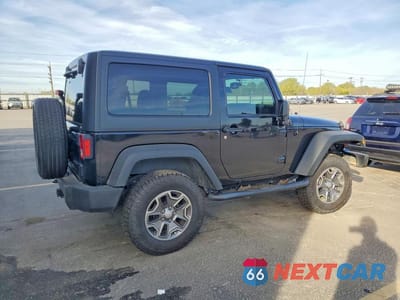 Trzecie zdjęcie samochodu z tyłu: 2014 JEEP WRANGLER SPORT VIN:1C4AJWAG0EL244947 - miniatura