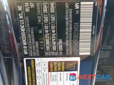 Zdjęcie 13 z 13 samochodu: 2025 MERCEDES-BENZ GLS 450 4MATIC VIN:4JGFF5KE4SB316924 - miniatura