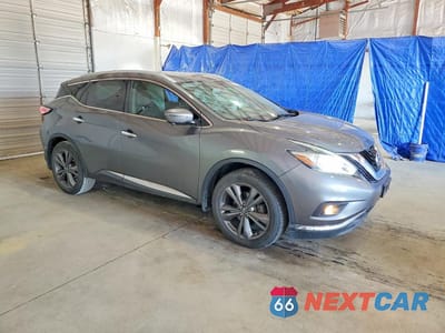 Czwarte zdjęcie samochodu z boku: 2018 NISSAN MURANO PLATINUM VIN:5N1AZ2MH4JN110023 - miniatura