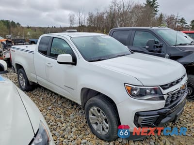 Czwarte zdjęcie samochodu z boku: 2022 CHEVROLET COLORADO LT VIN:1GCHTCEA2N1243419 - miniatura