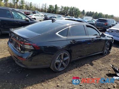Trzecie zdjęcie samochodu z tyłu: 2025 HONDA ACCORD HYBRID SPORT VIN:1HGCY2F56SA091584 - miniatura
