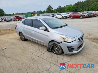 Czwarte zdjęcie samochodu z boku: 2019 MITSUBISHI MIRAGE G4 ES VIN:ML32F3FJ1KHF10523 - miniatura