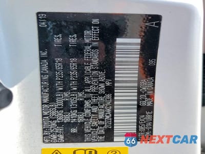 Zdjęcie 12 z 12 samochodu: 2019 LEXUS RX 350 BASE VIN:2T2ZZMCA4KC140386 - miniatura
