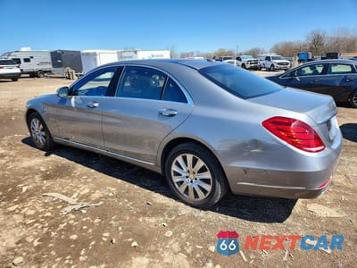 Drugie zdjęcie samochodu z przodu: 2015 MERCEDES-BENZ S 550 4MATIC VIN:WDDUG8FB1FA203170 - miniatura