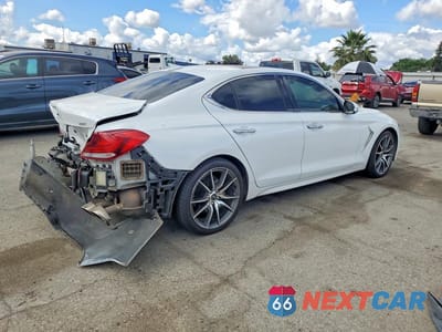 Trzecie zdjęcie samochodu z tyłu: 2021 GENESIS G70 PRESTIGE VIN:KMTG44LA3MU067092 - miniatura