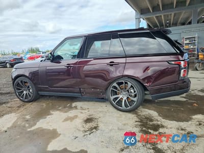 Drugie zdjęcie samochodu z przodu: 2020 LAND ROVER RANGE ROVER VIN:SALGR2SU6LA591605 - miniatura