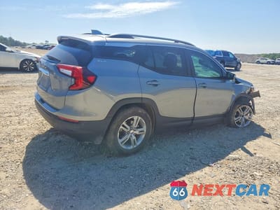 Trzecie zdjęcie samochodu z tyłu: 2023 GMC TERRAIN SLE VIN:3GKALMEG7PL239037 - miniatura