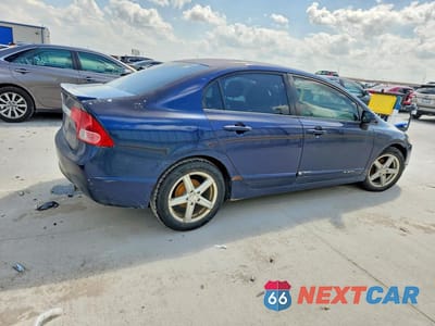 Trzecie zdjęcie samochodu z tyłu: 2008 HONDA CIVIC LX VIN:2HGFA16558H512121 - miniatura
