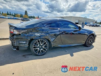 Trzecie zdjęcie samochodu z tyłu: 2018 LEXUS RC 350 VIN:JTHSZ5BC1J5008890 - miniatura