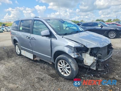 Czwarte zdjęcie samochodu z boku: 2018 DODGE GRAND CARAVAN SXT VIN:2C4RDGCG2JR326824 - miniatura