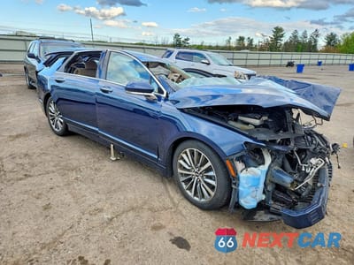 Czwarte zdjęcie samochodu z boku: 2017 LINCOLN MKZ SELECT VIN:3LN6L5D95HR619613 - miniatura