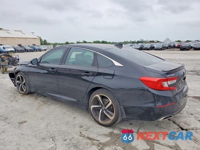 Drugie zdjęcie samochodu z przodu: 2019 HONDA ACCORD SPORT VIN:1HGCV1F3XKA131165 - miniatura