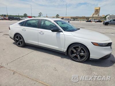 Czwarte zdjęcie samochodu z boku: 2024 HONDA ACCORD HYBRID SPORT VIN:1HGCY2F57RA025331 - miniatura