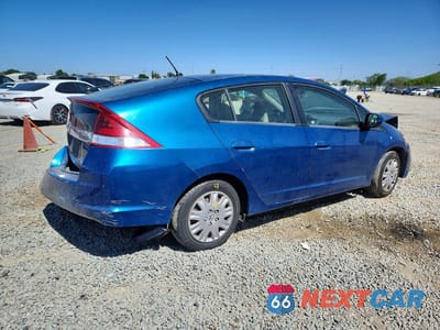 Trzecie zdjęcie samochodu z tyłu: 2012 HONDA INSIGHT VIN:JHMZE2H30CS006178 - miniatura