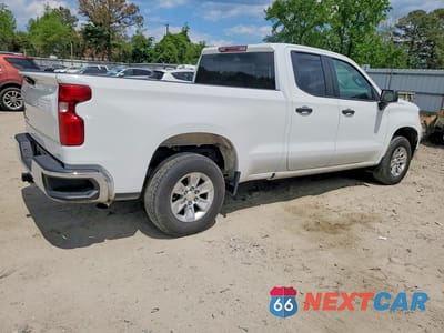 Trzecie zdjęcie samochodu z tyłu: 2022 CHEVROLET SILVERADO C1500 VIN:1GCRAAEK6NZ528911 - miniatura