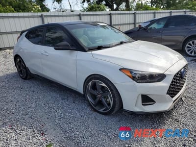 Czwarte zdjęcie samochodu z boku: 2020 HYUNDAI VELOSTER TURBO ULTIMATE VIN:KMHTH6AB2LU030599 - miniatura