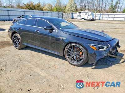 Czwarte zdjęcie samochodu z boku: 2019 MERCEDES-BENZ AMG GT 53 VIN:WDD7X6BB5KA008593 - miniatura