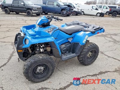 Drugie zdjęcie samochodu z przodu: 2016 POLARIS SPORTSMAN 570 EFI ATV VIN:4XASEE577GA610728 - miniatura