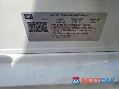 Zdjęcie 12 z 12 samochodu: 2026 CADILLAC CT5 PREMIUM LUXURY VIN:1G6DS5RK8T0102439 - miniatura