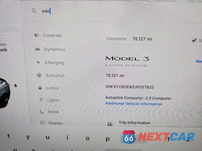 Zdjęcie 9 z 12 samochodu: 2018 TESLA MODEL 3 VIN:5YJ3E1EA0JF057923 - miniatura