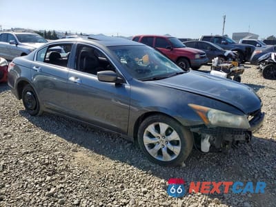 Czwarte zdjęcie samochodu z boku: 2008 HONDA ACCORD EXL VIN:1HGCP36808A009490 - miniatura