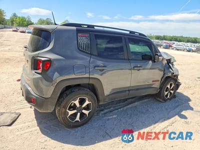 Trzecie zdjęcie samochodu z tyłu: 2020 JEEP RENEGADE TRAILHAWK VIN:ZACNJBC10LPL32356 - miniatura