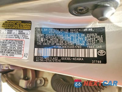 Zdjęcie 12 z 12 samochodu: 2005 TOYOTA AVALON XLS VIN:4T1BK36B25U051783 - miniatura