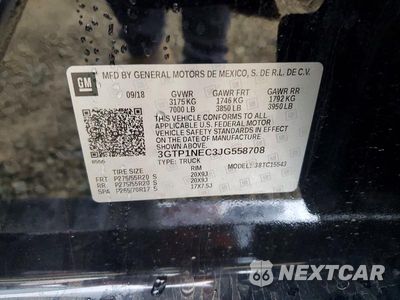 Zdjęcie 12 z 12 samochodu: 2018 GMC 6000 C1500 SLT VIN:3GTP1NEC3JG558708 - miniatura