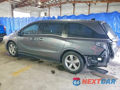 Drugie zdjęcie samochodu z przodu: 2018 HONDA ODYSSEY EXL VIN:5FNRL6H74JB036182 - miniatura