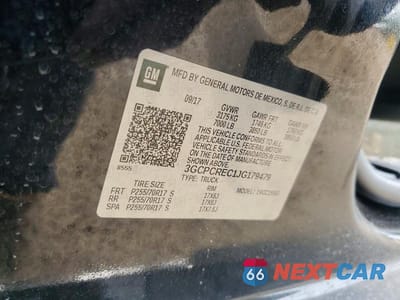 Zdjęcie 12 z 12 samochodu: 2018 CHEVROLET SILVERADO C1500 LT VIN:3GCPCREC1JG179479 - miniatura