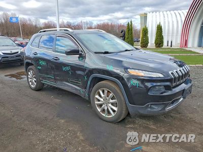 Czwarte zdjęcie samochodu z boku: 2016 JEEP CHEROKEE LIMITED VIN:1C4PJMDS1GW203355 - miniatura