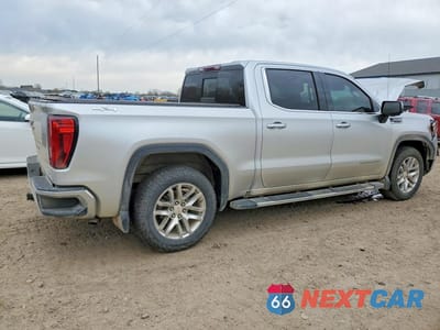 Trzecie zdjęcie samochodu z tyłu: 2019 GMC SIERRA K1500 SLT VIN:3GTU9DED7KG227212 - miniatura