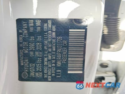Zdjęcie 12 z 12 samochodu: 2022 HYUNDAI ELANTRA N LINE VIN:KMHLR4AF9NU311709 - miniatura