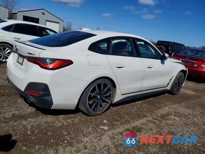 Trzecie zdjęcie samochodu z tyłu: 2023 BMW I4 EDRIVE 40 VIN:WBY73AW09PFN63234 - miniatura