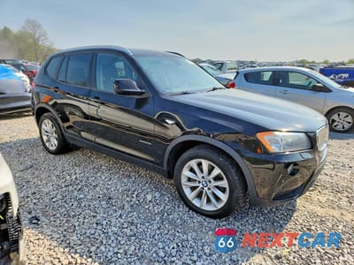 Czwarte zdjęcie samochodu z boku: 2013 BMW X3 XDRIVE28I VIN:5UXWX9C5XD0D08673 - miniatura