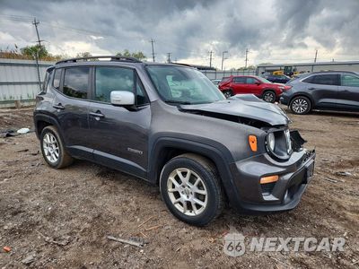 Czwarte zdjęcie samochodu z boku: 2019 JEEP RENEGADE LATITUDE VIN:ZACNJABB5KPK90558 - miniatura