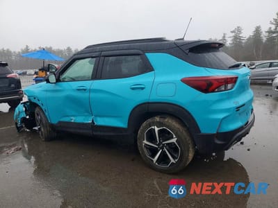 Drugie zdjęcie samochodu z przodu: 2022 CHEVROLET TRAILBLAZER RS VIN:KL79MUSL9NB055825 - miniatura