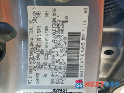 Zdjęcie 13 z 13 samochodu: 2015 TOYOTA TACOMA BASE VIN:5TFJX4CN7FX057567 - miniatura
