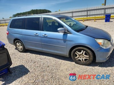 Czwarte zdjęcie samochodu z boku: 2007 HONDA ODYSSEY EXL VIN:5FNRL38777B096416 - miniatura