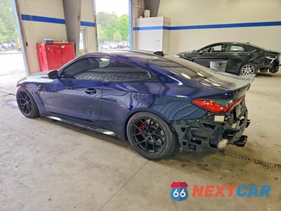 Drugie zdjęcie samochodu z przodu: 2022 BMW M4 COMPETITION VIN:WBS43AZ00NCK70684 - miniatura