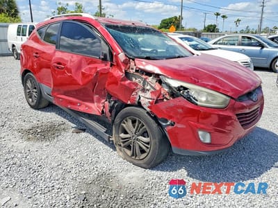 Czwarte zdjęcie samochodu z boku: 2015 HYUNDAI TUCSON SE VIN:KM8JU3AG6FU102843 - miniatura