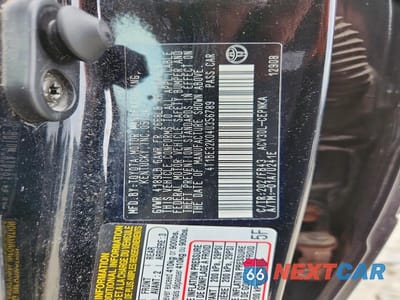 Zdjęcie 12 z 12 samochodu: 2004 TOYOTA CAMRY LE VIN:4T1BE32K04U356789 - miniatura