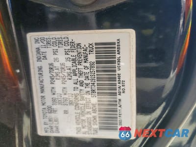 Zdjęcie 12 z 12 samochodu: 2001 TOYOTA TUNDRA SR5 VIN:5TBRT34191S157892 - miniatura