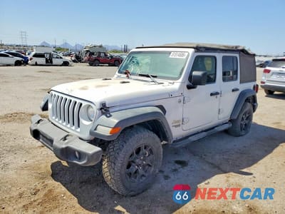 2018 JEEP WRANGLER UNLIMITED SPORT 1C4HJXDG6JW158745 - główne zdjęcie licytacji z USA - miniatura