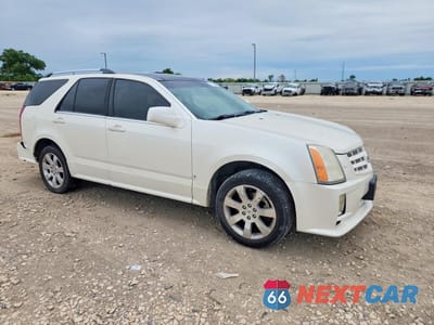 Czwarte zdjęcie samochodu z boku: 2008 CADILLAC SRX VIN:1GYEE637X80125323 - miniatura