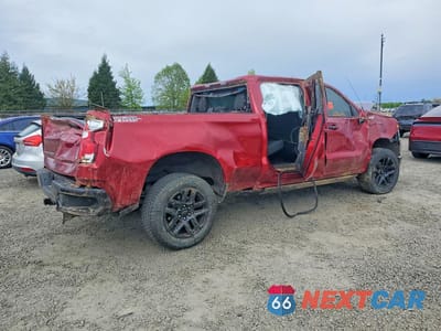 Trzecie zdjęcie samochodu z tyłu: 2025 CHEVROLET SILVERADO K1500 LT TRAIL BOSS VIN:3GCUKFE85SG126558 - miniatura