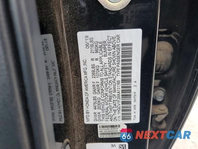 Zdjęcie 12 z 12 samochodu: 2019 HONDA ACCORD SPORT VIN:1HGCV1F3XKA131165 - miniatura