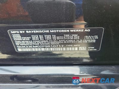 Zdjęcie 14 z 14 samochodu: 2023 BMW X7 M60I VIN:5UX33EM02P9R10717 - miniatura