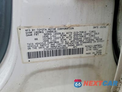 Zdjęcie 14 z 14 samochodu: 2003 TOYOTA RAV4 BASE VIN:JTEHH20V530208622 - miniatura
